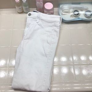 Hollister white high rise legging jeans